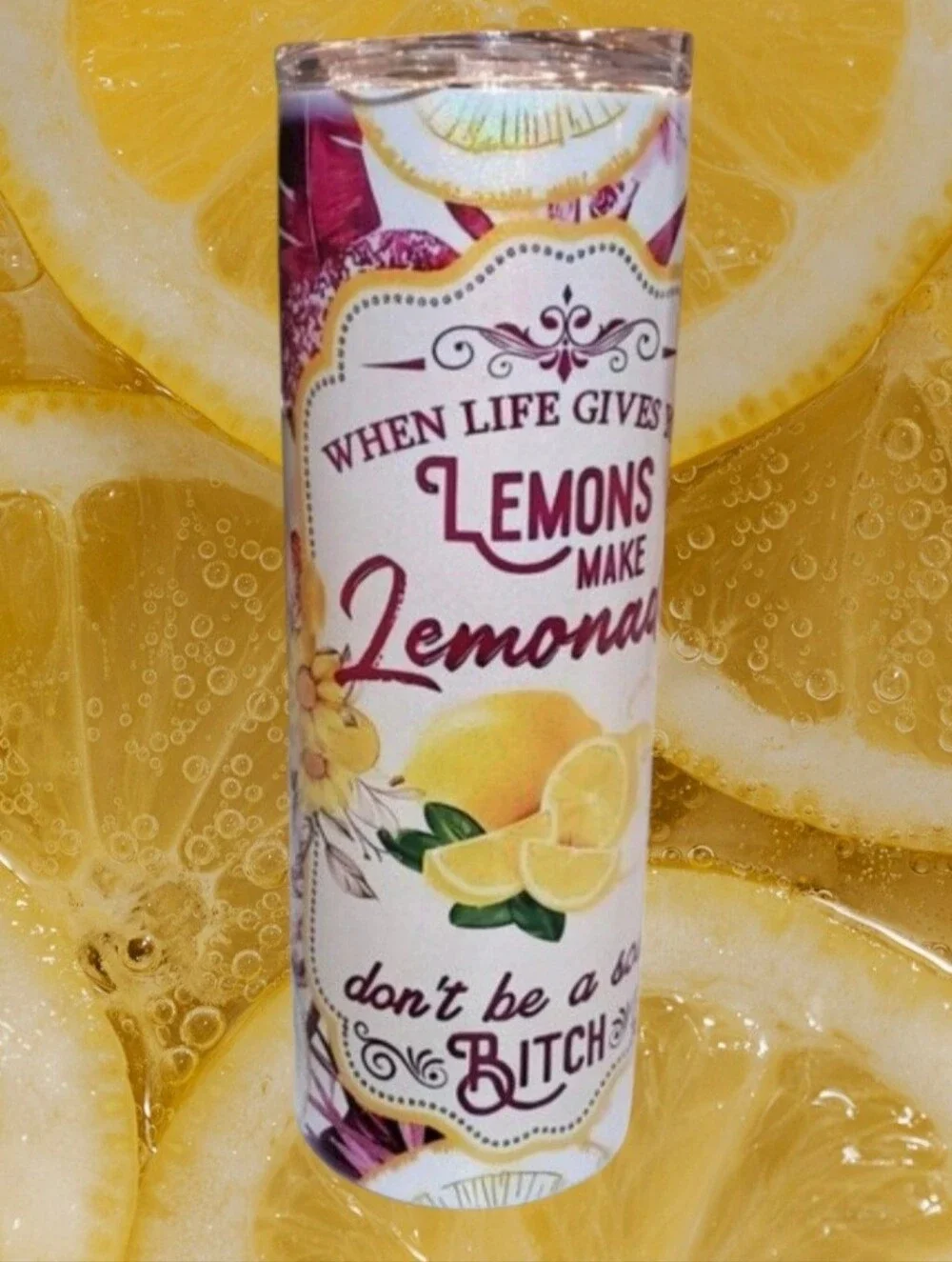 When Life Gives You Lemons  20oz Tumbler 🎉sale